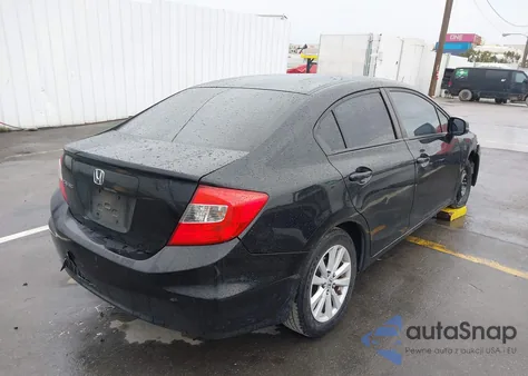 2012 Honda Civic Ex-L z USA, uszkodzony, nr VIN 2HGFB2F99CH520317